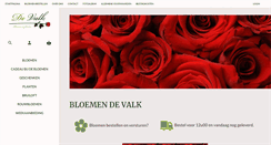 Desktop Screenshot of bloemendevalk.be